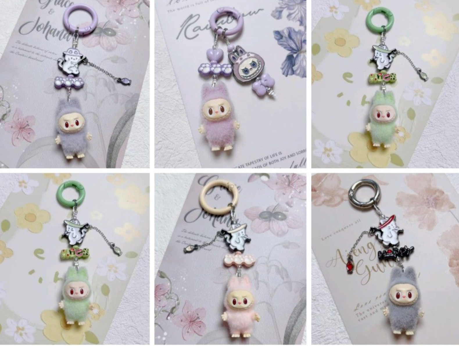 Mystery Mini Labubu Keychain (Pack Of 2)
