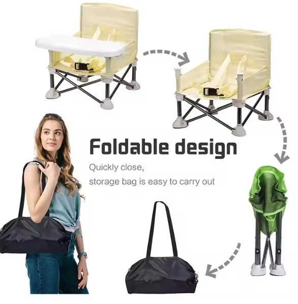 Multi-Functional Foldable Baby Chair
